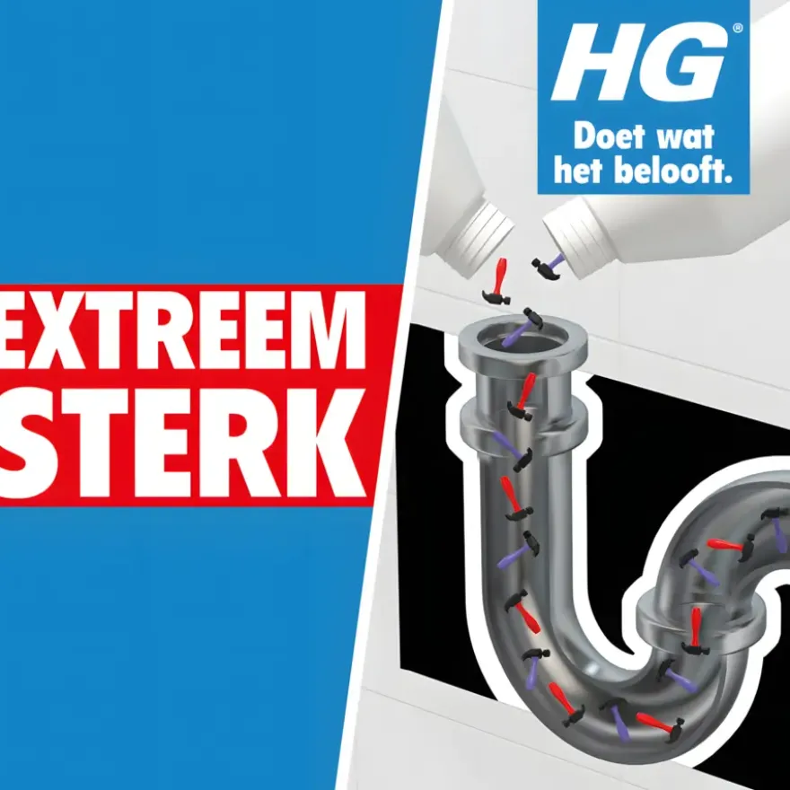 HG duo ontstopper 2 stuks 500 ml