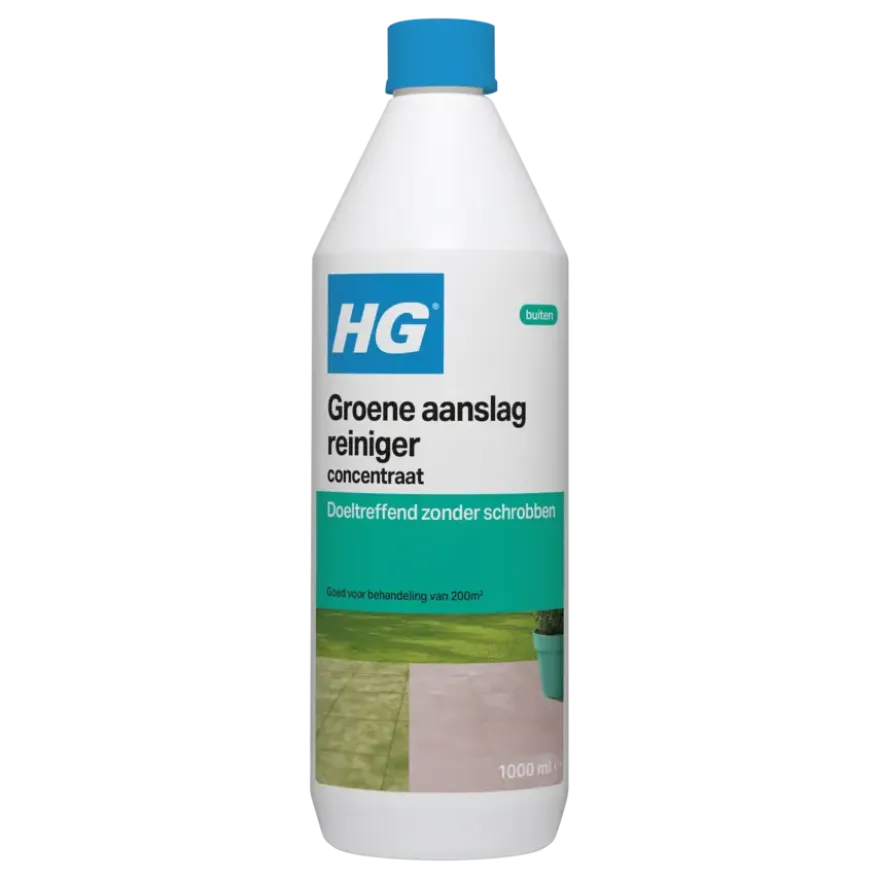 HG groene aanslagreiniger concentraat 1 liter