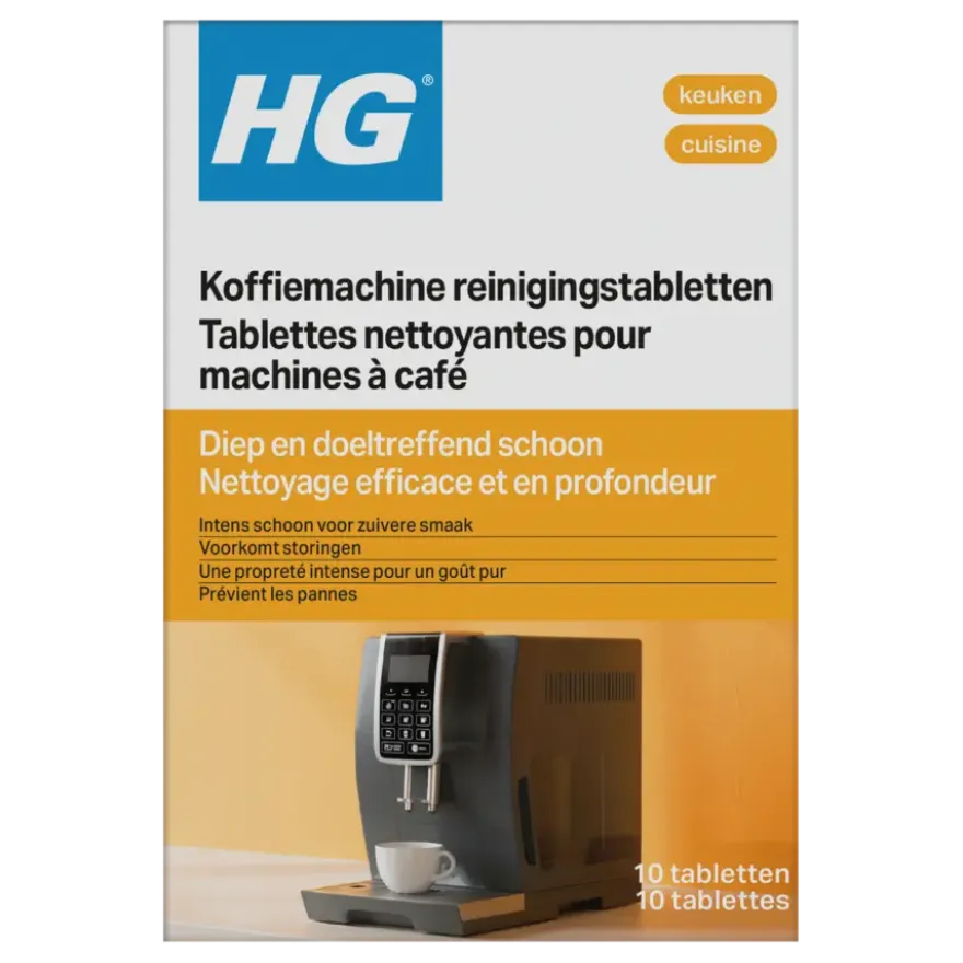 HG koffiemachine reinigingstabletten