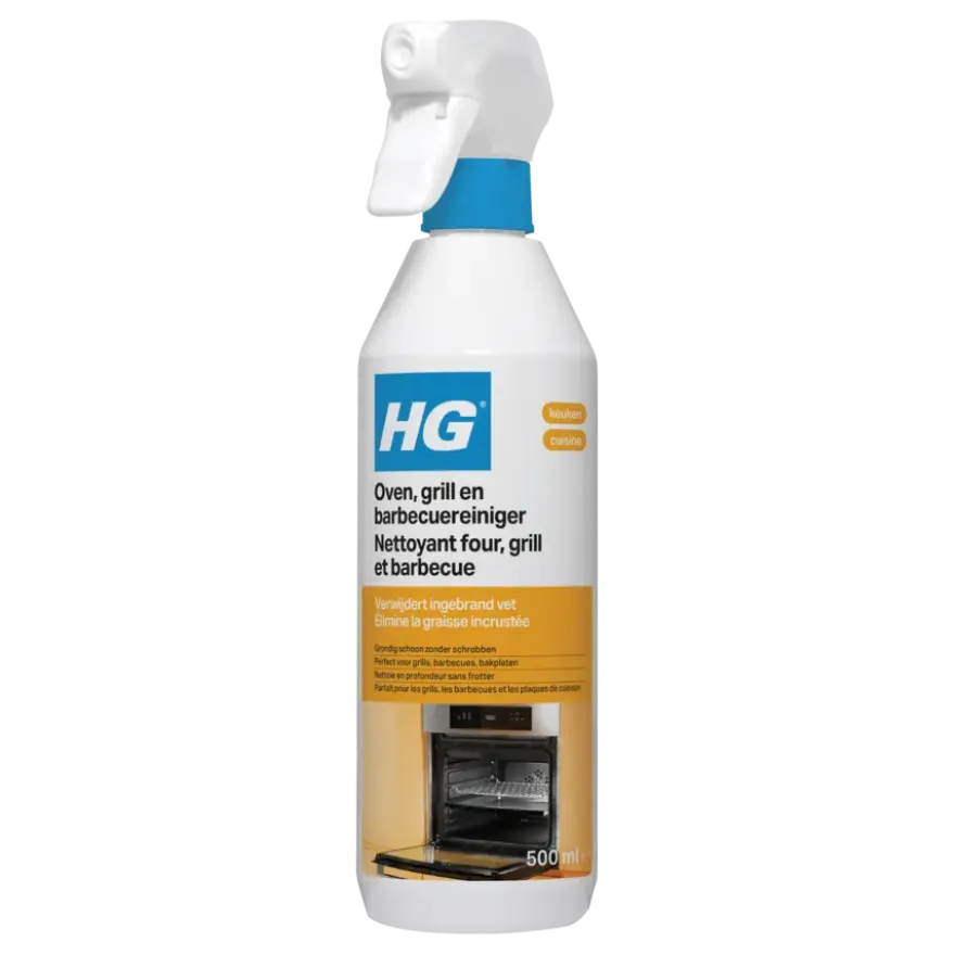 HG oven grill & bbqreiniger 500 ml