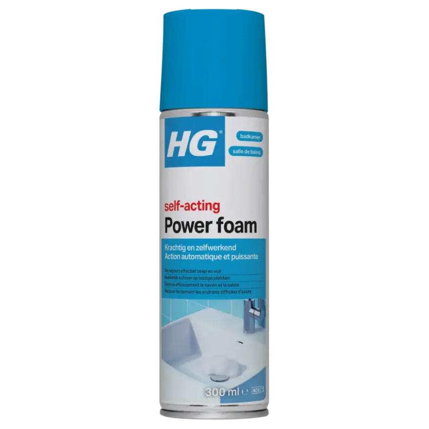 HG power schuimspray badkamer 300 ml