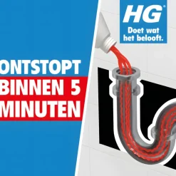 HG vloeibare ontstopper 1 liter