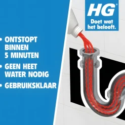 HG vloeibare ontstopper 1 liter