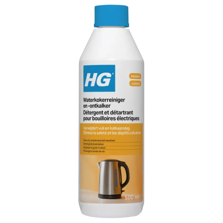 HG waterkokerreiniger en -ontkalker 500 ml