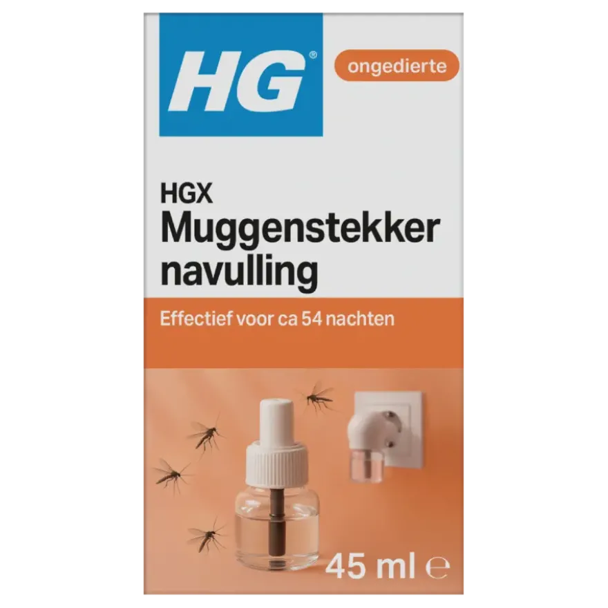 HGX muggenstekker navulling 45 ml