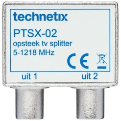 Hirschman coax splitter push on