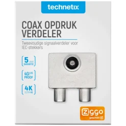 Hirschman coax splitter push on