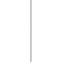 Hockeystickprofiel kunststof antraciet 8x21 mm 260cm