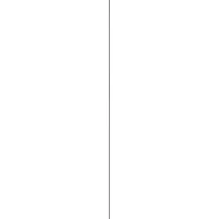 Hockeystickprofiel kunststof antraciet 8x21 mm 260cm