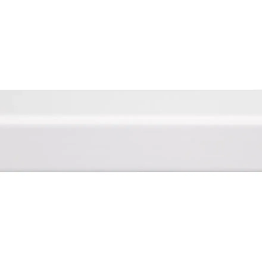 Hoeklat grenen wit gelakt 27x27mm 270cm