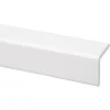 Hoeklat grenen wit gelakt 34x34mm 270cm
