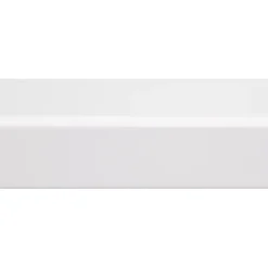 Hoeklat grenen wit gelakt 34x34mm 270cm