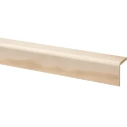 Hoeklat grenen 34x34 mm lengte 270 cm