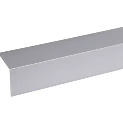 Hoekprofiel kunststof RVS look zelfklevend 40x40mm 260cm