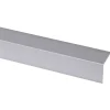 Hoekprofiel kunststof RVS look zelfklevend 30x30mm 260cm