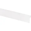 Hoekprofiel kunststof wit zelfklevend 20x20mm 260cm