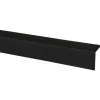 Hoekprofiel kunststof zwart 50x50mm 260 cm