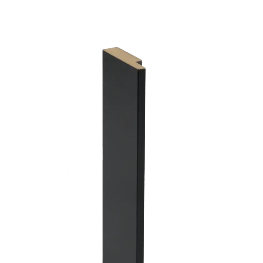 Hoekprofiel voor lattenwand t.b.v. de afwerking aan de zijkant 260cm