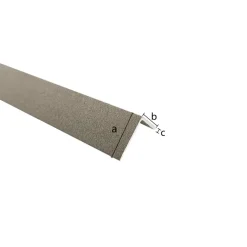 Hoekprofiel aluminium beton 10x10x1x2600mm