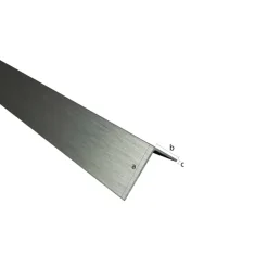 Hoekprofiel aluminium titanium 30x30x1x2600mm