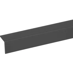 Hoekprofiel antraciet 20x20mm 260cm zelfklevend