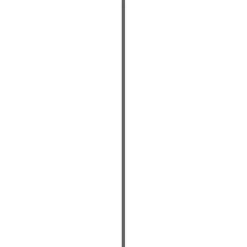 Hoekprofiel kunststof antraciet 30x30 mm 260 cm