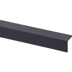 Hoekprofiel kunststof antraciet 30x30 mm 260 cm