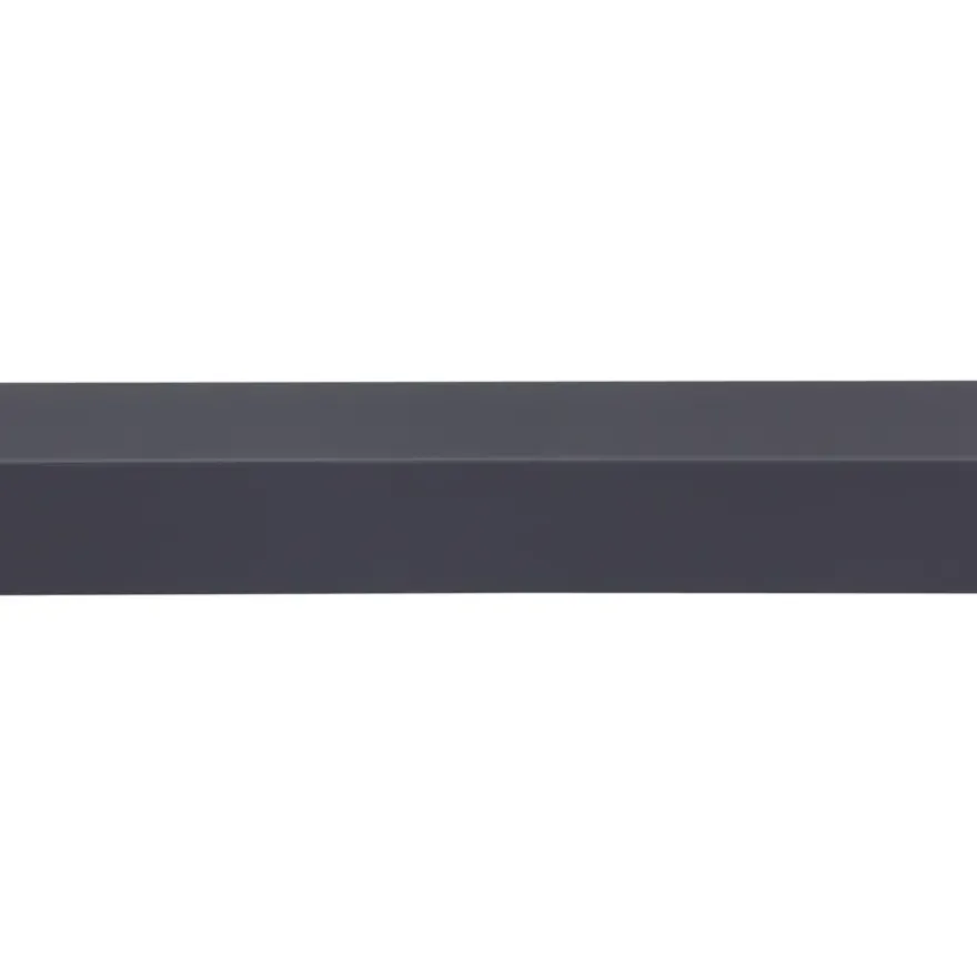 Hoekprofiel kunststof antraciet 20x20 mm 260 cm