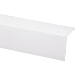 Hoekprofiel kunststof wit 40x40 mm 260 cm