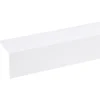 Hoekprofiel kunststof wit 50x50 mm 260 cm