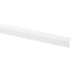 Hoekprofiel kunststof wit 15x15 mm 260 cm