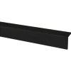 Hoekprofiel kunststof zwart 40x40mm 260 cm