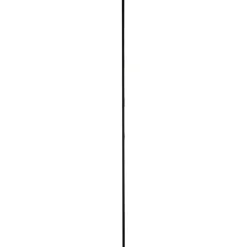 Hoekprofiel kunststof zwart 30x30 mm 260 cm