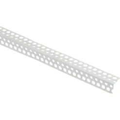 Hoekprofiel PVC voor 1-3 mm stukdikte wit 260 cm