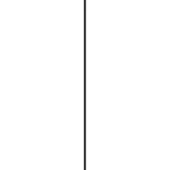 Hoekprofiel zwart 25x25mm 260cm