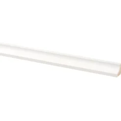 Hollat grenen wit gegrond 16 x 16 mm 270 cm