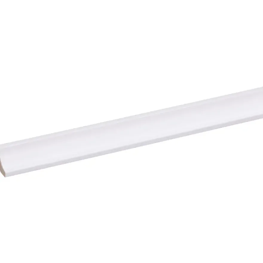 Hollat MDF zelfklevend 13x13 mm wit lengte 260 cm