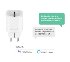 Hombli Slimme Stekker + Energiemeter 3-Pack