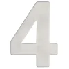 Huiscijfer 4 RVS