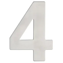 Huiscijfer 4 RVS