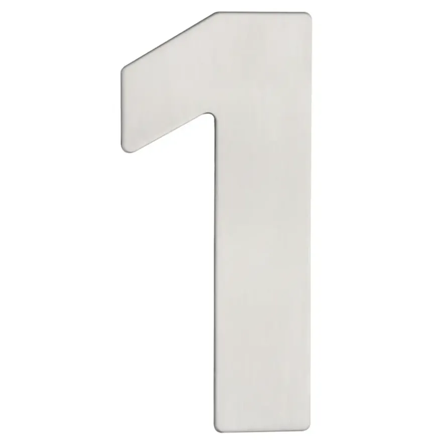 Huiscijfer 1 RVS