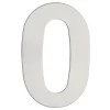 Huiscijfer 0 RVS