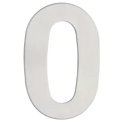 Huiscijfer 0 RVS