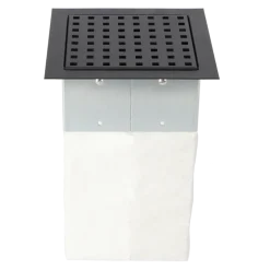 Hydroblob IP15 infiltratieput met zwart rooster 20 x 20 x 33 cm 15 l