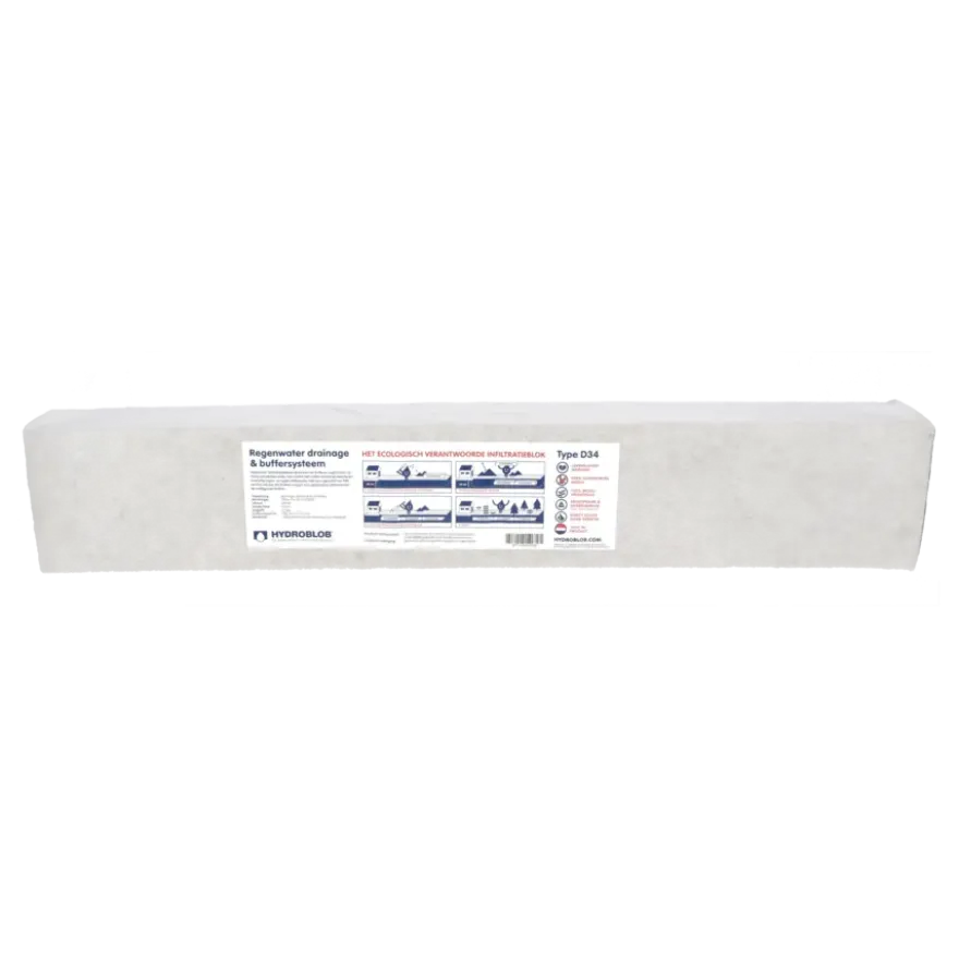 Hydroblob regenwaterbuffer 34 liter 120x15x20cm