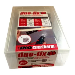 Iko enertherm bevestigingsset PIR isolatieplaten 12 cm (25 stuks)