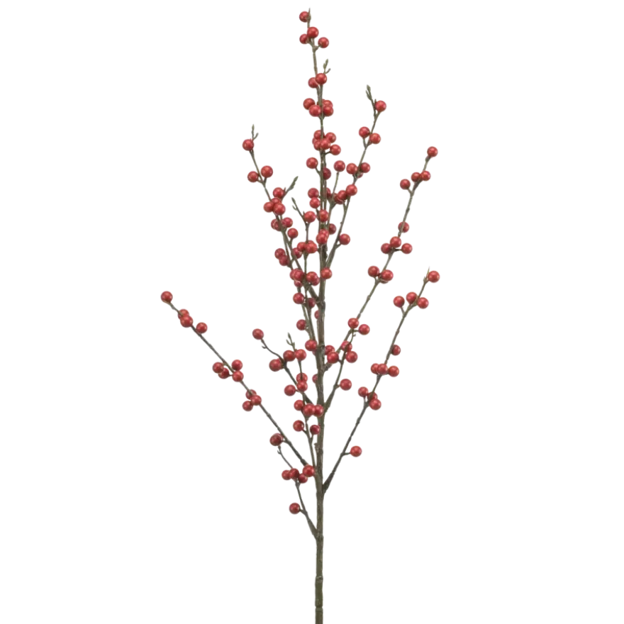 Ilex berry spray rood 90cm