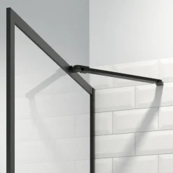 Inloopdouche A3 Contour Zwart 88x200cm
