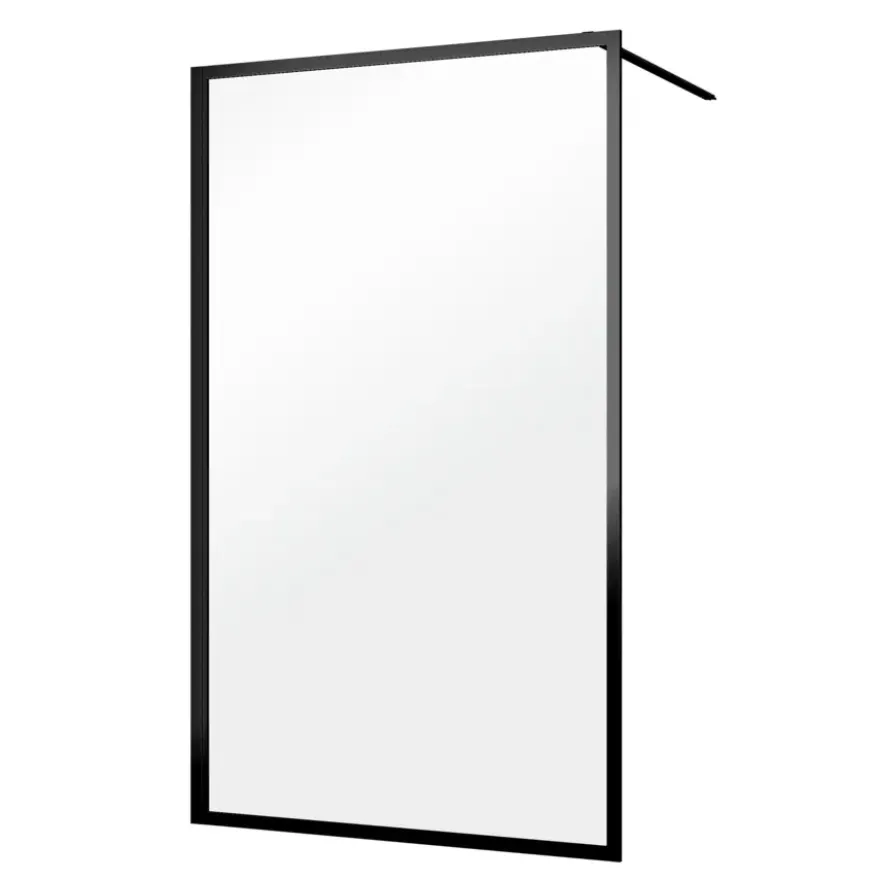 Inloopdouche A3 Contour Zwart 88x200cm