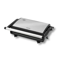 Inventum CG616 Contactgrill – 23,5x14,5 cm – 750W – RVS/Zwart